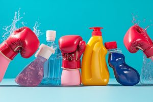 A comparison of different disinfectants and how they compare to Sani-99.