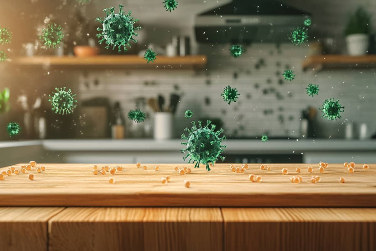 The lifetime of different viruses in Thailand.