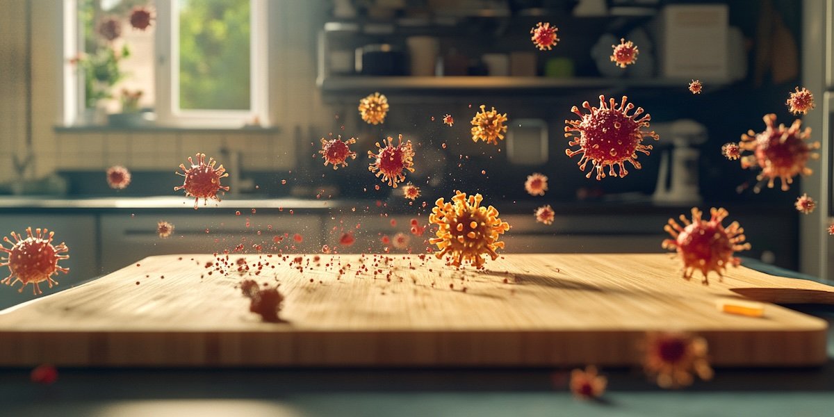 The surface lifespan of different viruses.